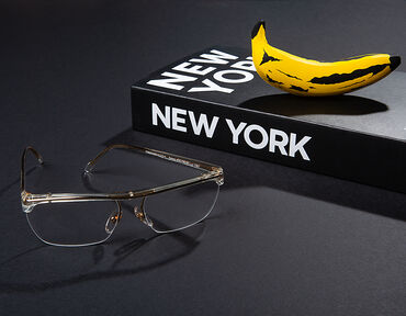 Christian Roth Series A Brille von 1985 u.a. Andy Warhol trug diese Nylor-Brille in 1985
