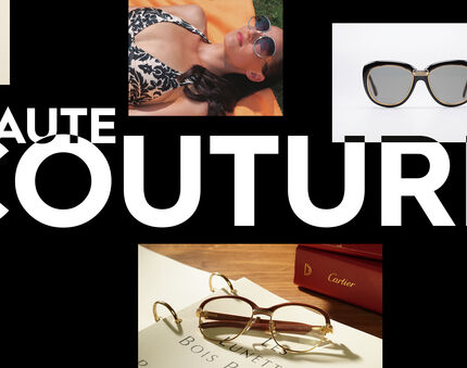 Haute Couture at Vintage Sunglasses